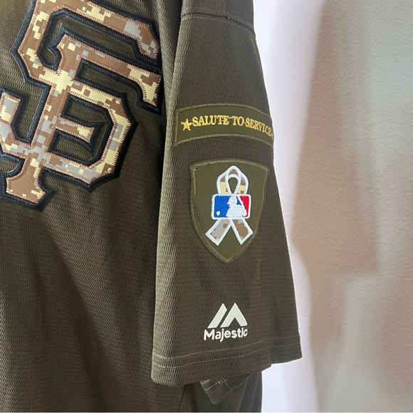 SF Giants Pagan Majestic Jersey - Picture 4 of 7